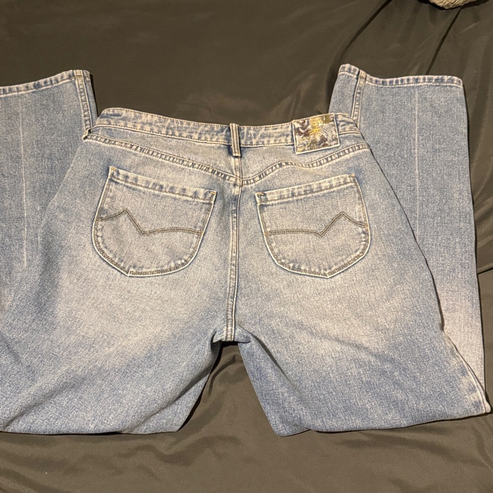 Cleo + Wolf High Rise Straight Jeans - Picture 3 of 3